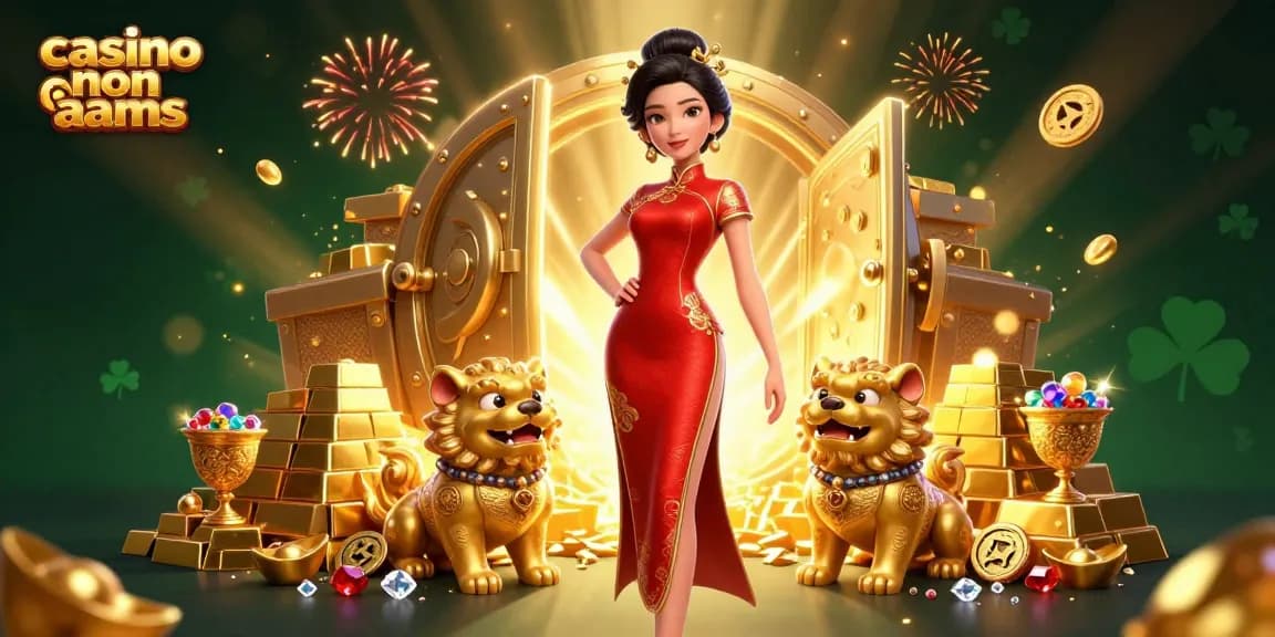 Scopri il brivido dei casinò non AAMS con immagini lussuose ed elementi di gioco vivaci.