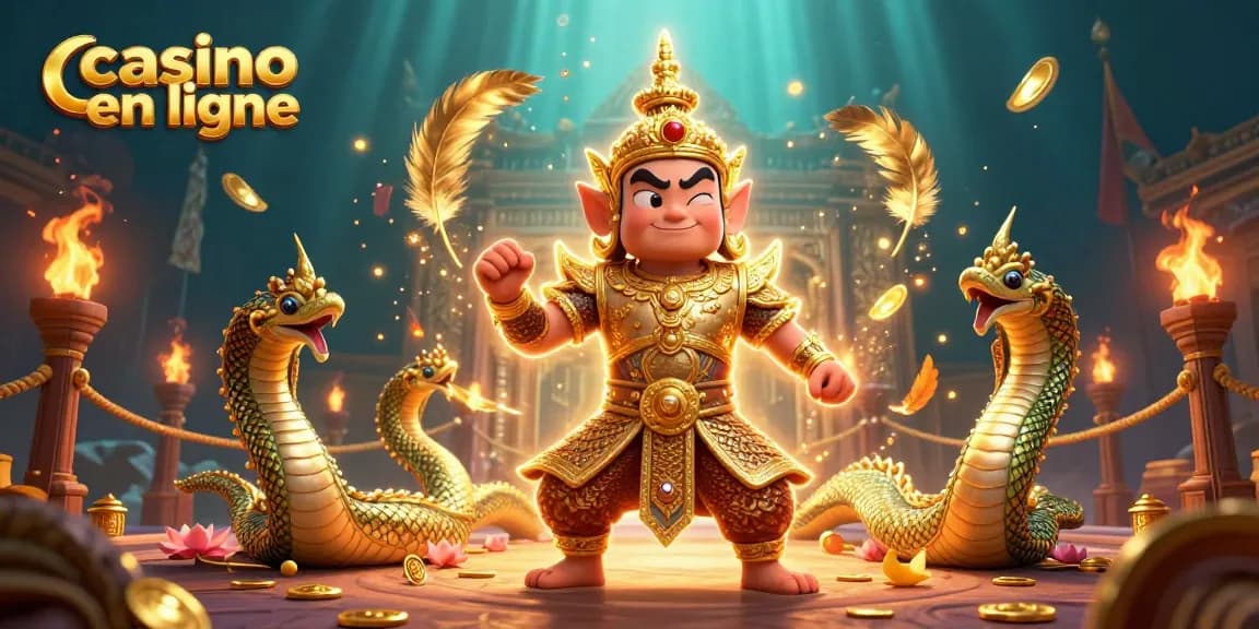Participez à des jeux passionnants au casino en ligne avec des gardiens 3D dynamiques et des éléments de jeu vibrants.