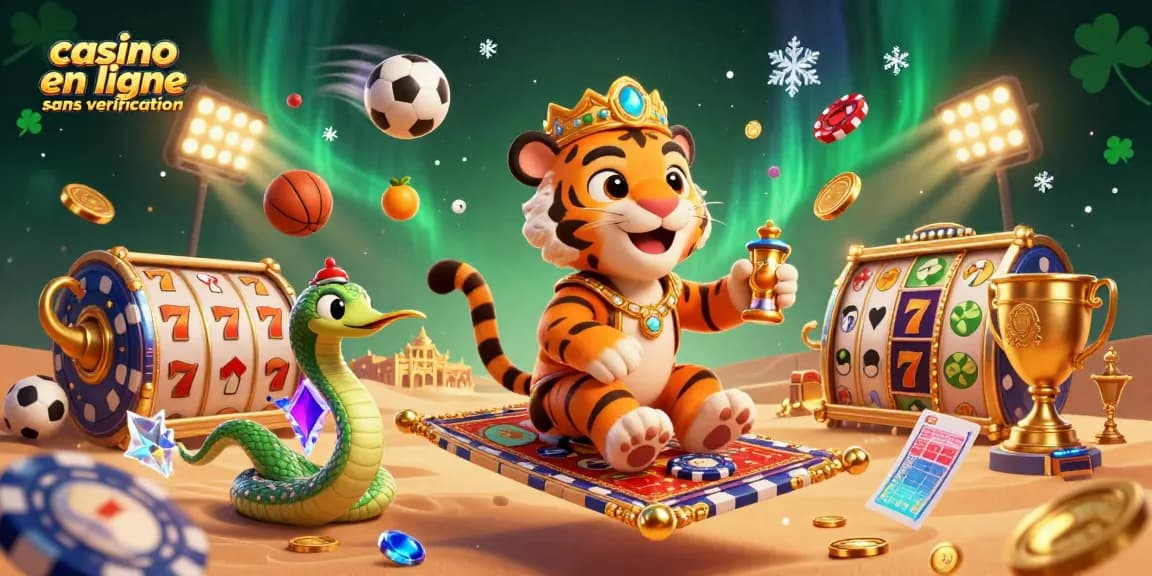 Faites des gains avec le casino en ligne sans vérification, en jouant sur des machines à sous dynamiques et colorées.