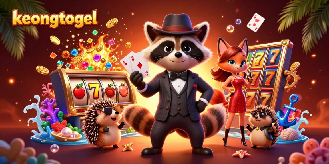 Experience the thrill of winning at keongtogel with captivating characters and vibrant casino action.