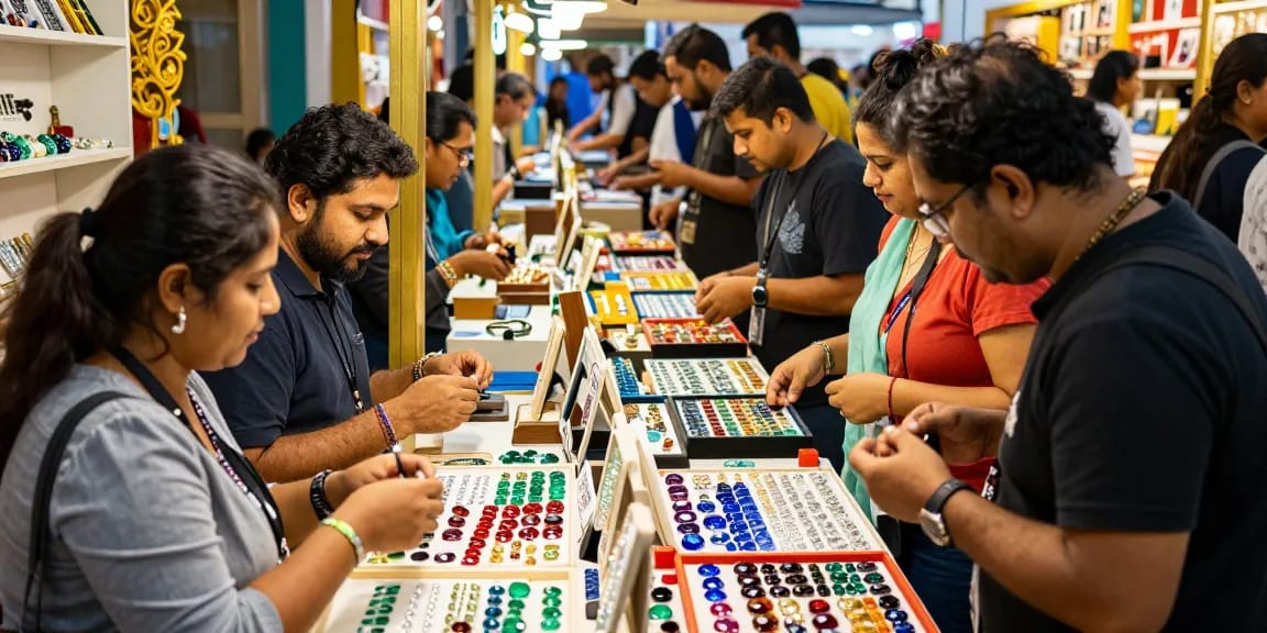 Explore top-quality gemstones at https://www.mygemspot.com in a lively marketplace.