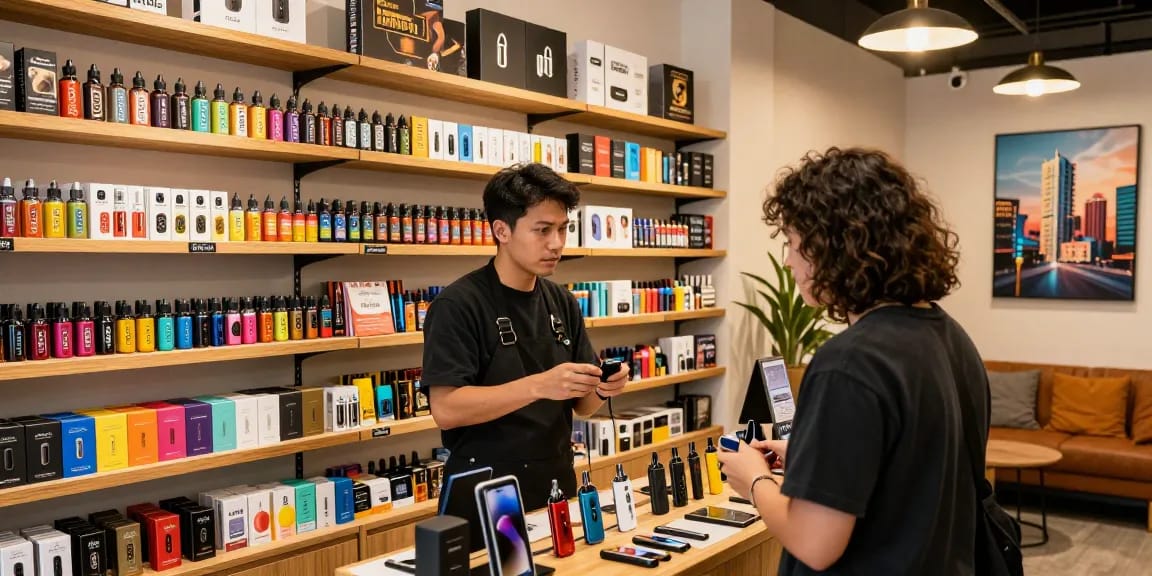 Explore the vibrant smoke shop featuring rokok88 vape flavors and accessories for an engaging shopping experience.