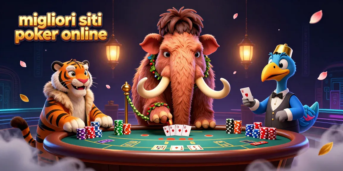 Giocando nei migliori siti poker online, mammut e tigre dei sabbath controllano gli ingressi al casinò.