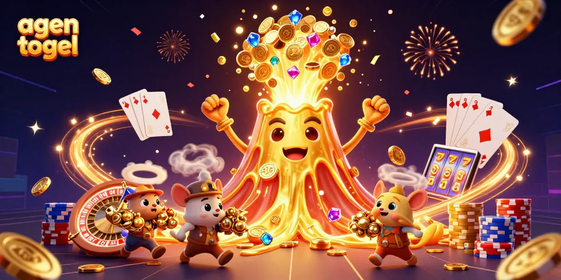Agen togel menampilkan cuplikan menarik dari permainan dengan banyak harta dan kemewahan kasino.