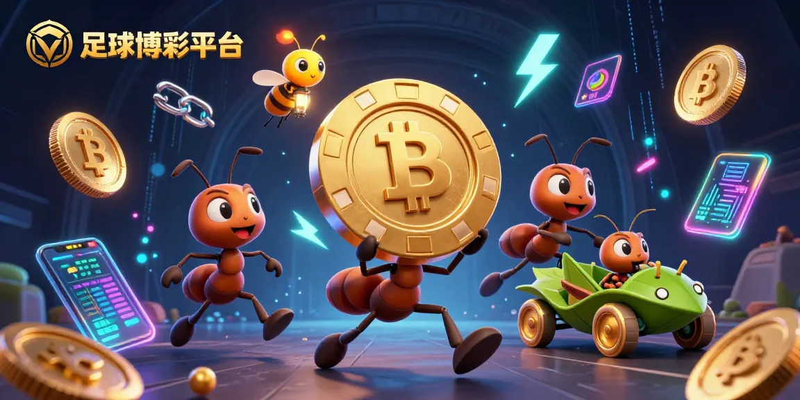 在足球博彩平台中,攜帶超大金色撲克籌碼的蟻群執行偷竊任務,展現精彩瞬間。