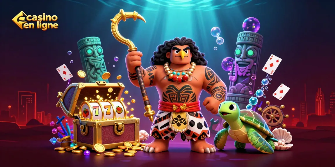 Participez à un gameplay palpitant au casino en ligne avec des personnages uniques, des machines à sous et des trésors étincelants.