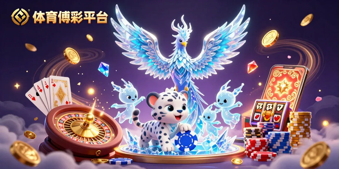 在體育博彩平台上暢玩,展現冰鳳凰、雪豹幼崽與迷人精靈交織的場景。