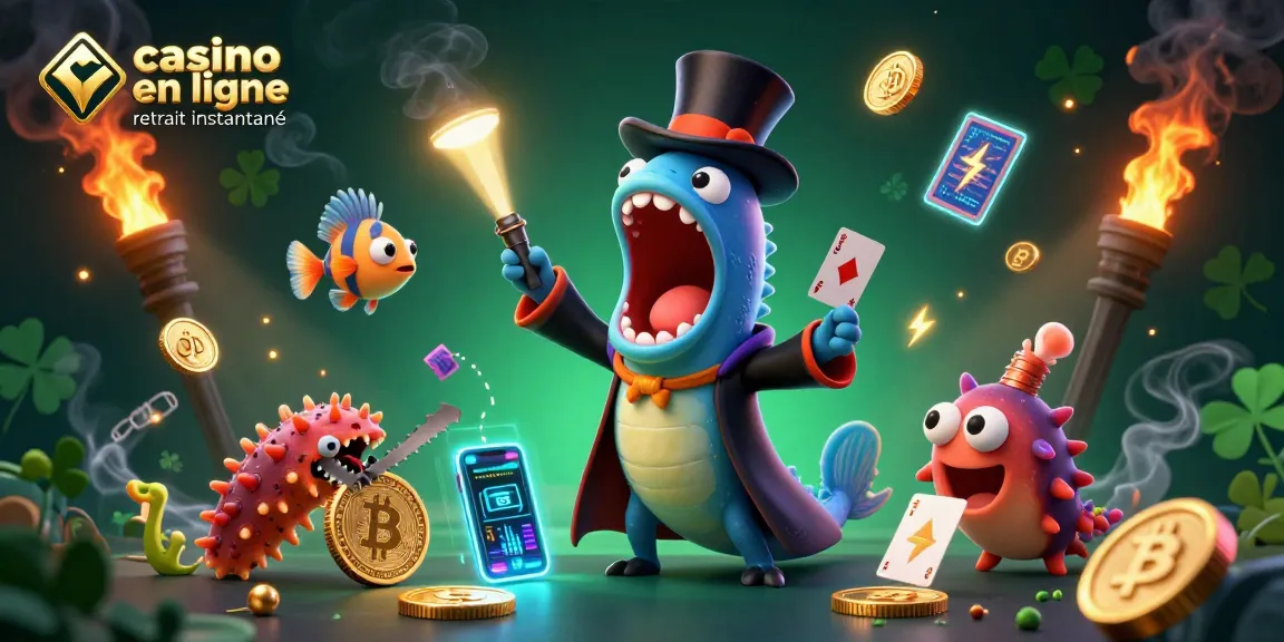 Visualiser le gameplay au casino en ligne avec un retrait instantané de cryptomonnaies.