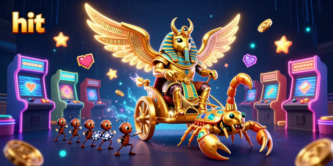 Experience exciting hits at Hit Club with this vibrant gaming adventure scene.