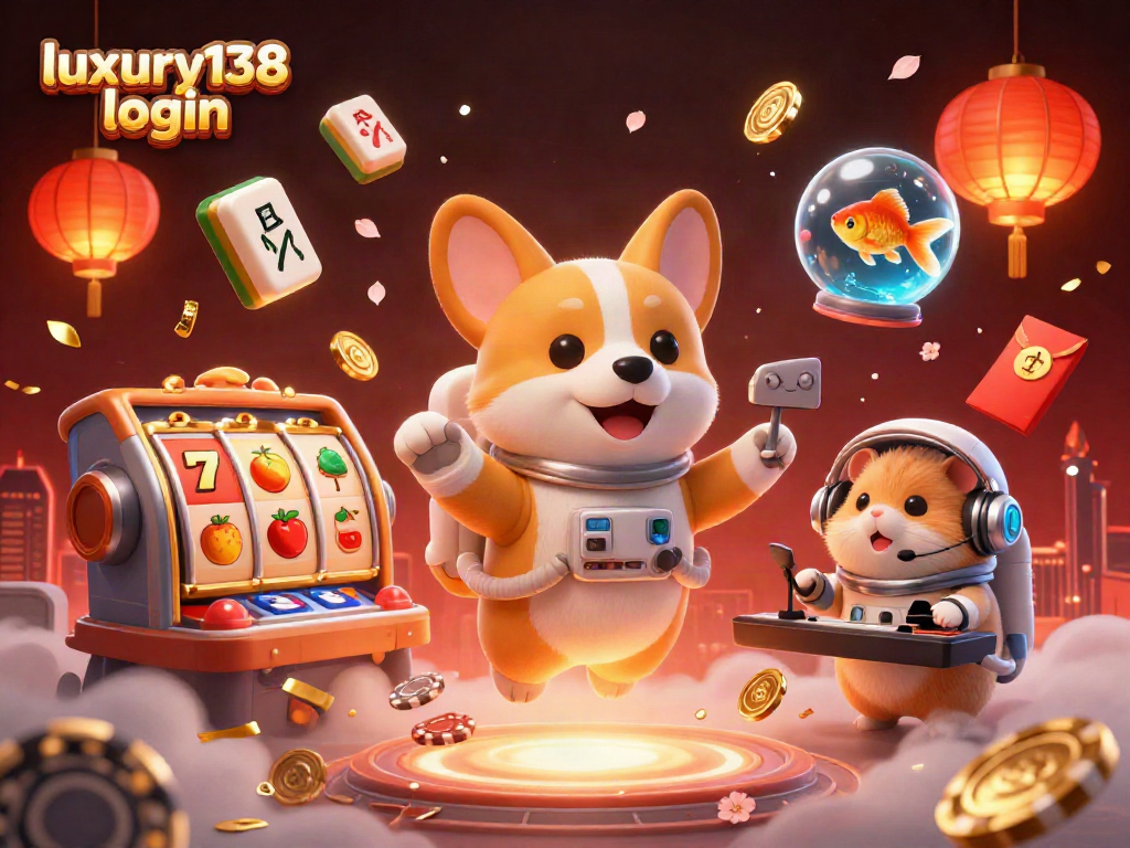 Masuk dengan luxury138 login di kasino luar angkasa yang dipenuhi koin emas dan peti keberuntungan.
