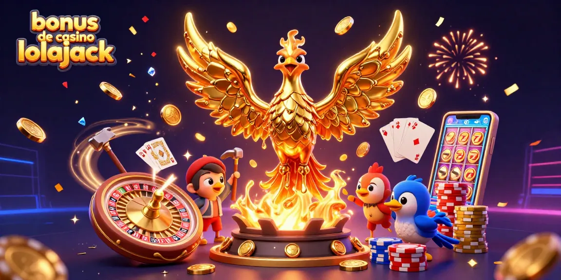 Play and win at bonus de casino lolajack featuring dynamic casino games and celebrations.