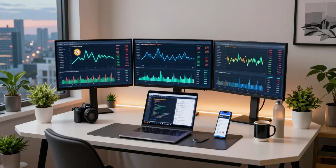 money6x.com make money online through advanced cryptocurrency trading in a modern workspace.