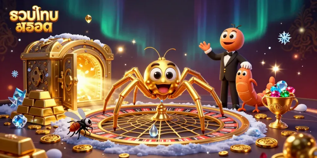 Spin and win with รวมเกมสล็อต, a dazzling 3D casino environment where excitement meets fortune!