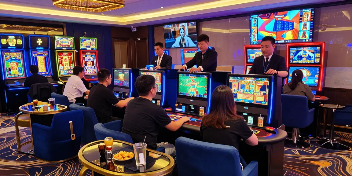 Exciting Lemacau Login online casino scene with players enjoying games in a vibrant environment.