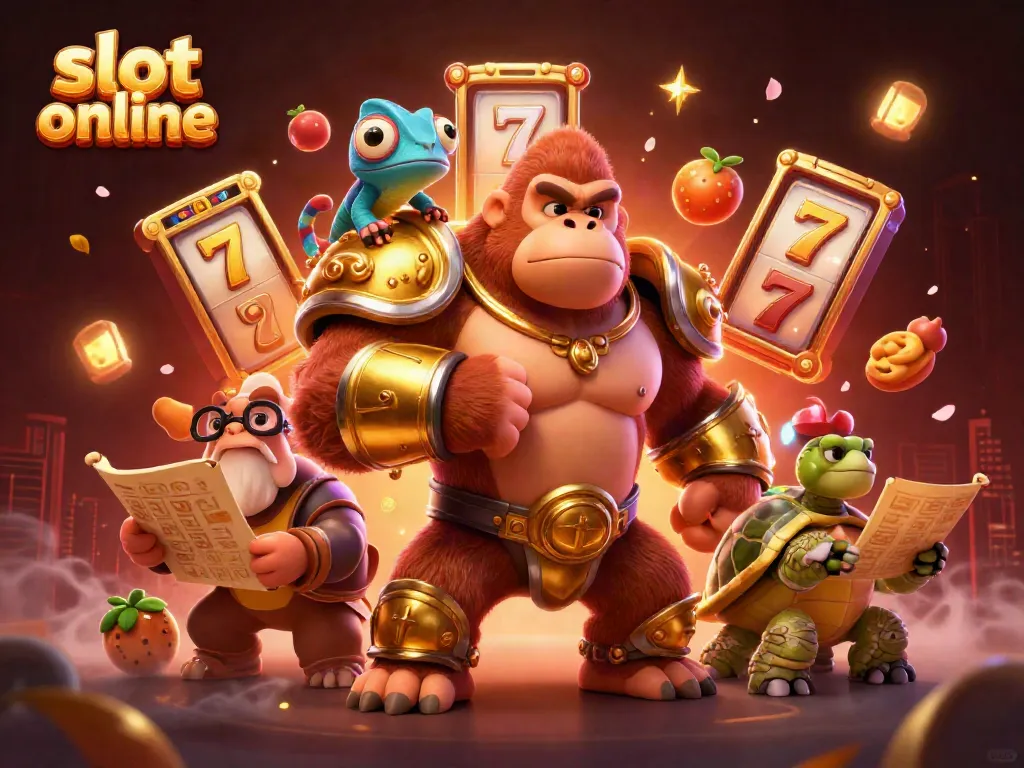 Nikmati pengalaman slot online yang menggetarkan dengan karakter yang menarik dan elemen permainan yang berkilauan.