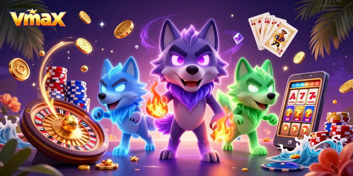 Experience vmax with thrilling casino action featuring enchanting wolf leaders and dazzling game elements.