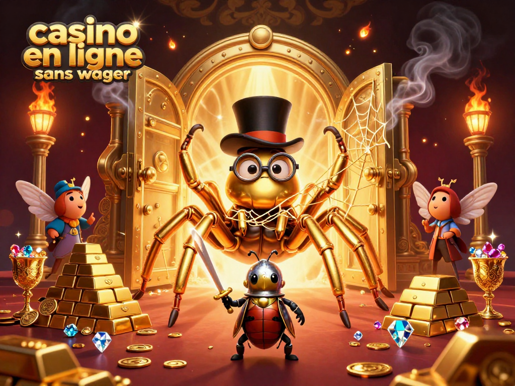 Jouez sans contrainte avec le casino en ligne sans wager et vos gains sont protégés.