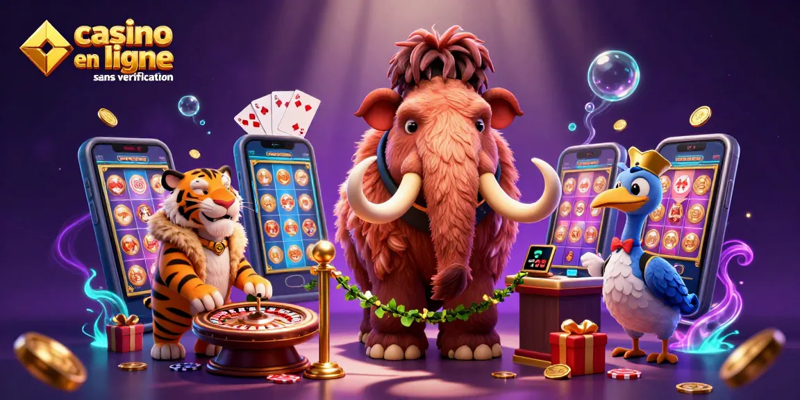 Jouer dans un casino en ligne sans vérification, mammouth bouncer vérifie les IDs à l'entrée.