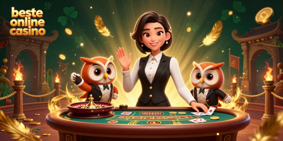 Engage in thrilling games at the beste online casino with a skilled dealer and captivating atmosphere.