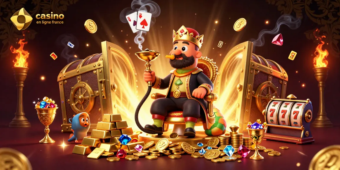 Jouez au casino en ligne France avec des machines à sous et des symboles de poker fascinants.