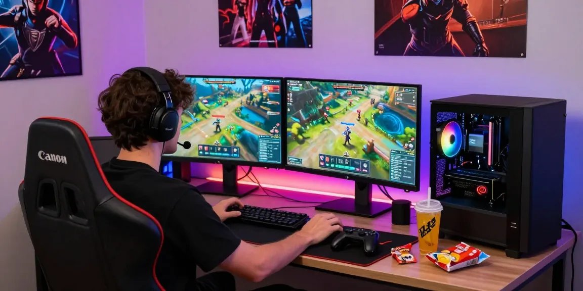 Pengalaman bermain game online JURAGAN77 dengan setup gaming yang menarik.