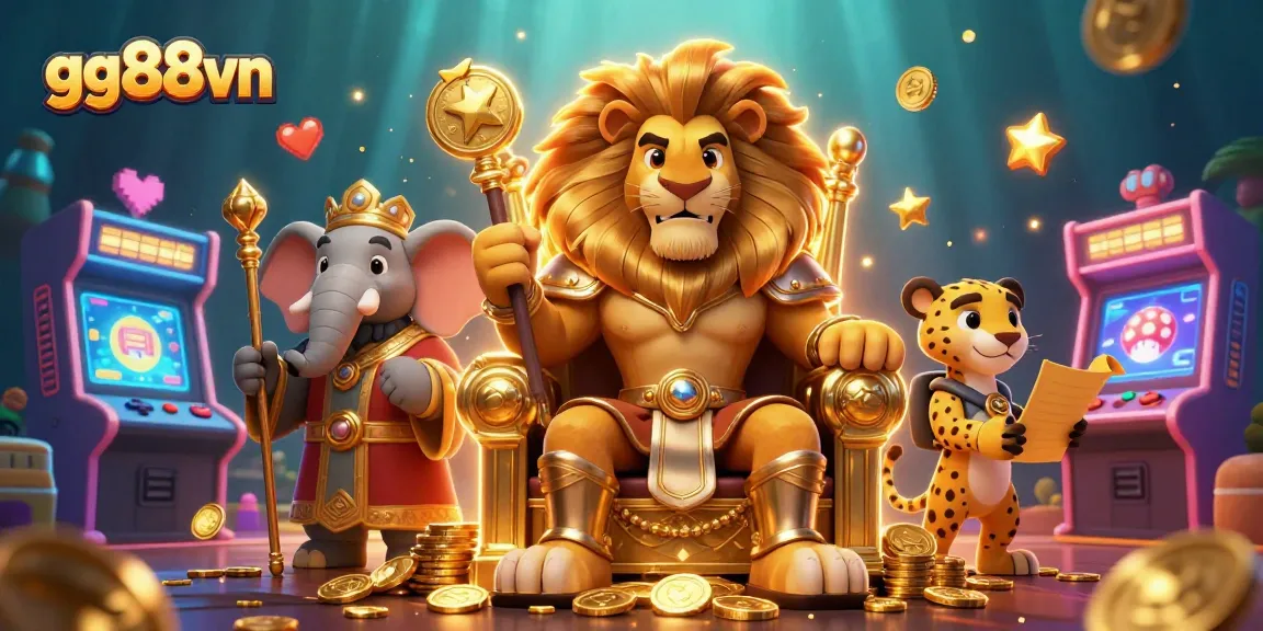 Boost your game strategy at gg88vn with vibrant casino elements and dynamic characters.