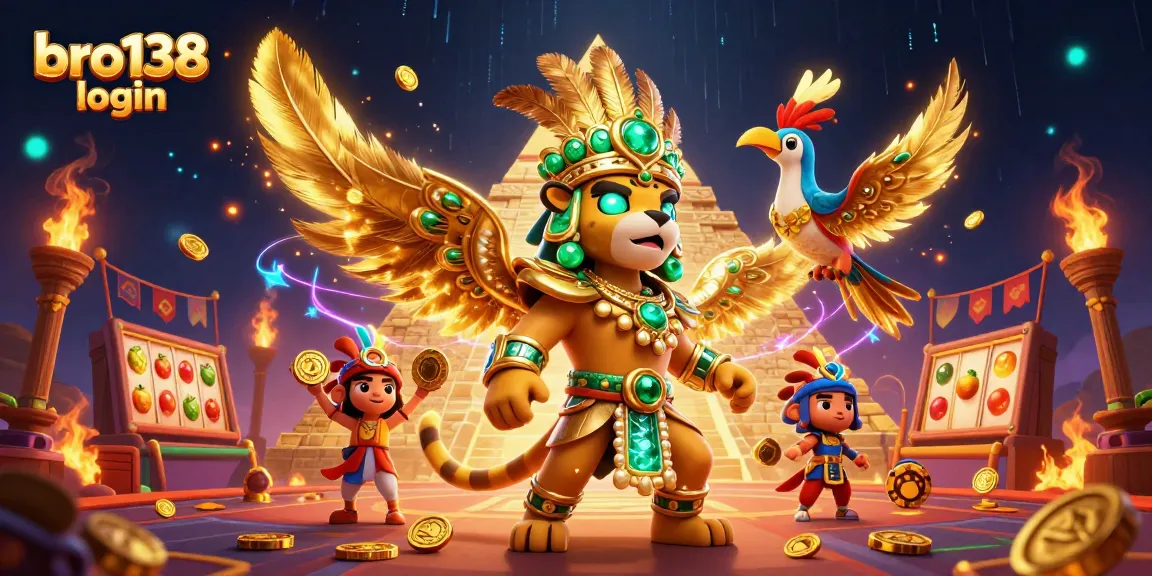 Spin to win with bro138 login in this vivid illustration of vibrant casino action and excitement!