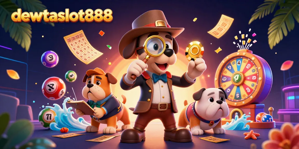 Jelajahi dunia permainan di dewataslot888 dengan karakter detektif slot imut mencari kemenangan!